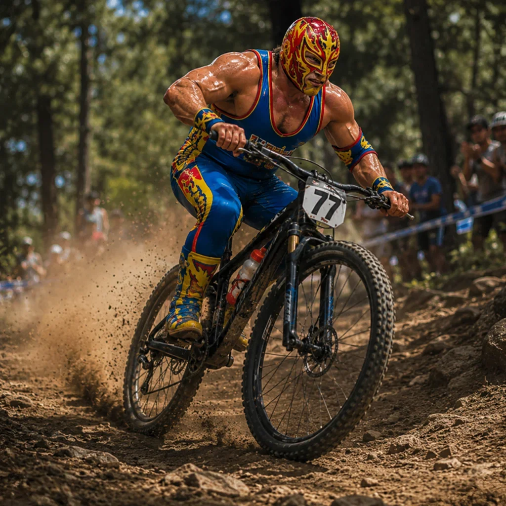 Wrestlers Bike Race Game